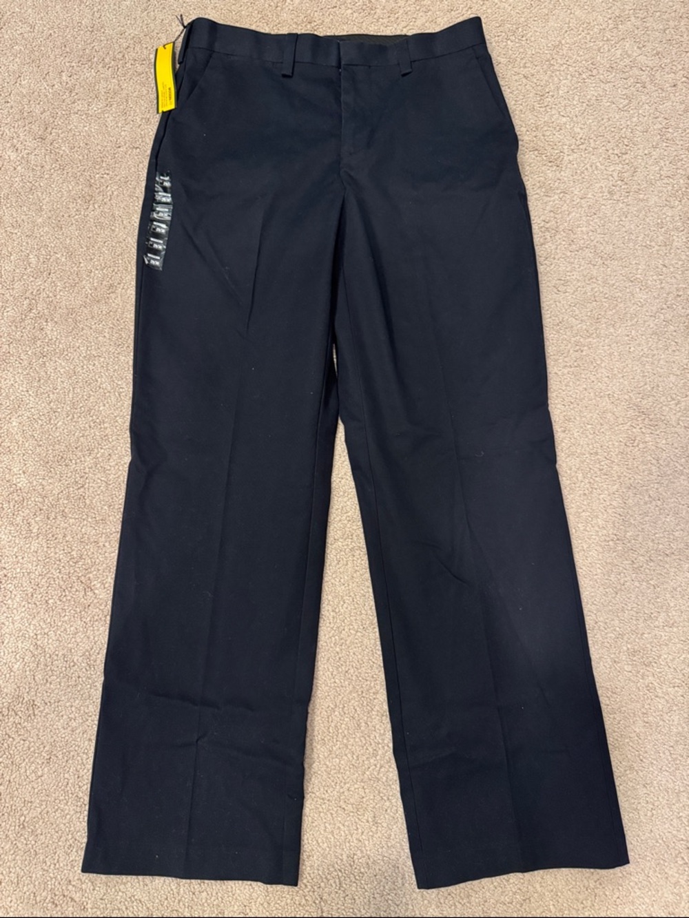 Apt 9 Men's Modern Fit Performance Stretch Chino Black Dress Pants